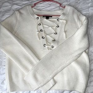 forever 21 cropped sweater